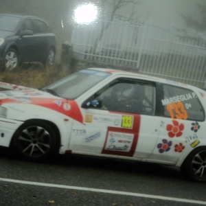 Peugeot 106 da rally di Pietro e Mery