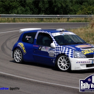 Una Renault Clio S1600 Al Rally Valle Del Sosio 2010