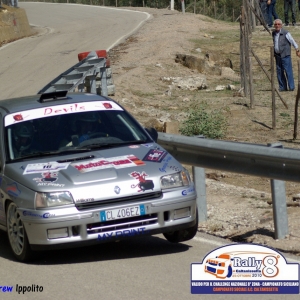 Roberto Lombardo al Rally di Caltanissetta 2010