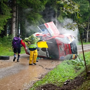 Crash sotto il diluvio all'Alpi Orientali 2010