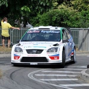 Io on board Ford Focus WRC con Luca Ferri