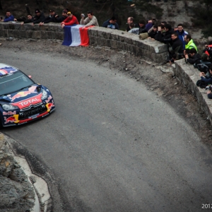 Sebastian Loeb al 80? Rally di Montecarlo 2012