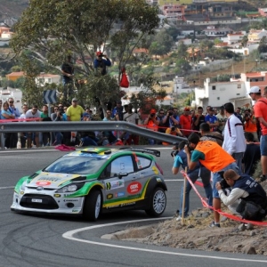 Rally Isole Canarie 2013 shakedown