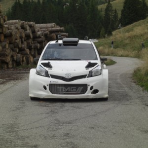 Seconda giornata di test Yaris WRC Toyota 2015