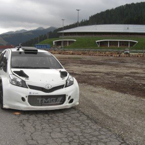 Seconda giornata di test Yaris WRC Toyota 2015