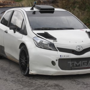 Seconda giornata di test Yaris WRC Toyota 2015